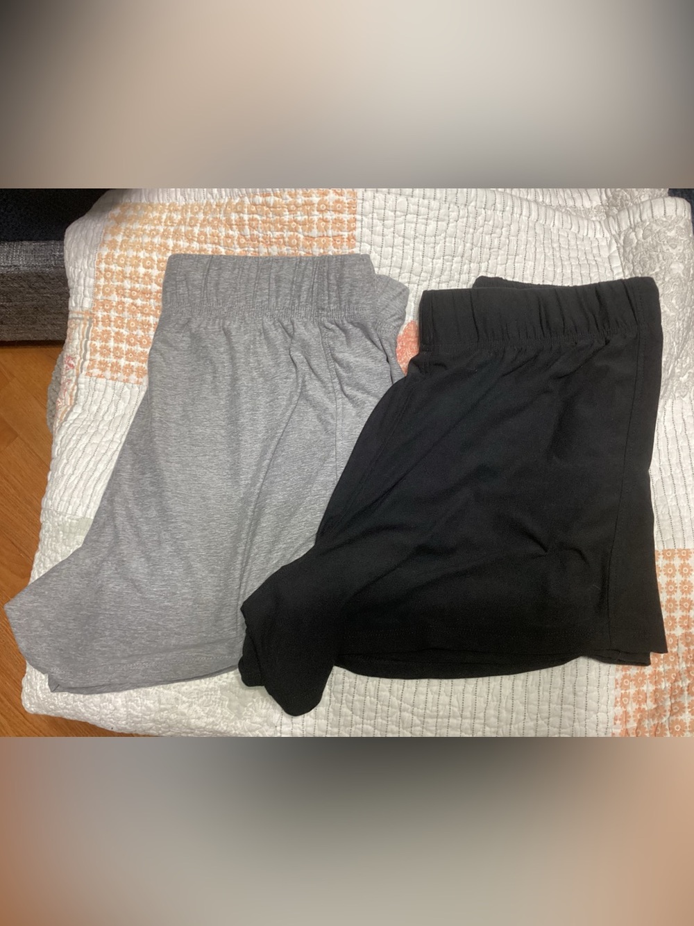 Athletic Works Shorts 1 Black & 1 grey Women’s Large Like New